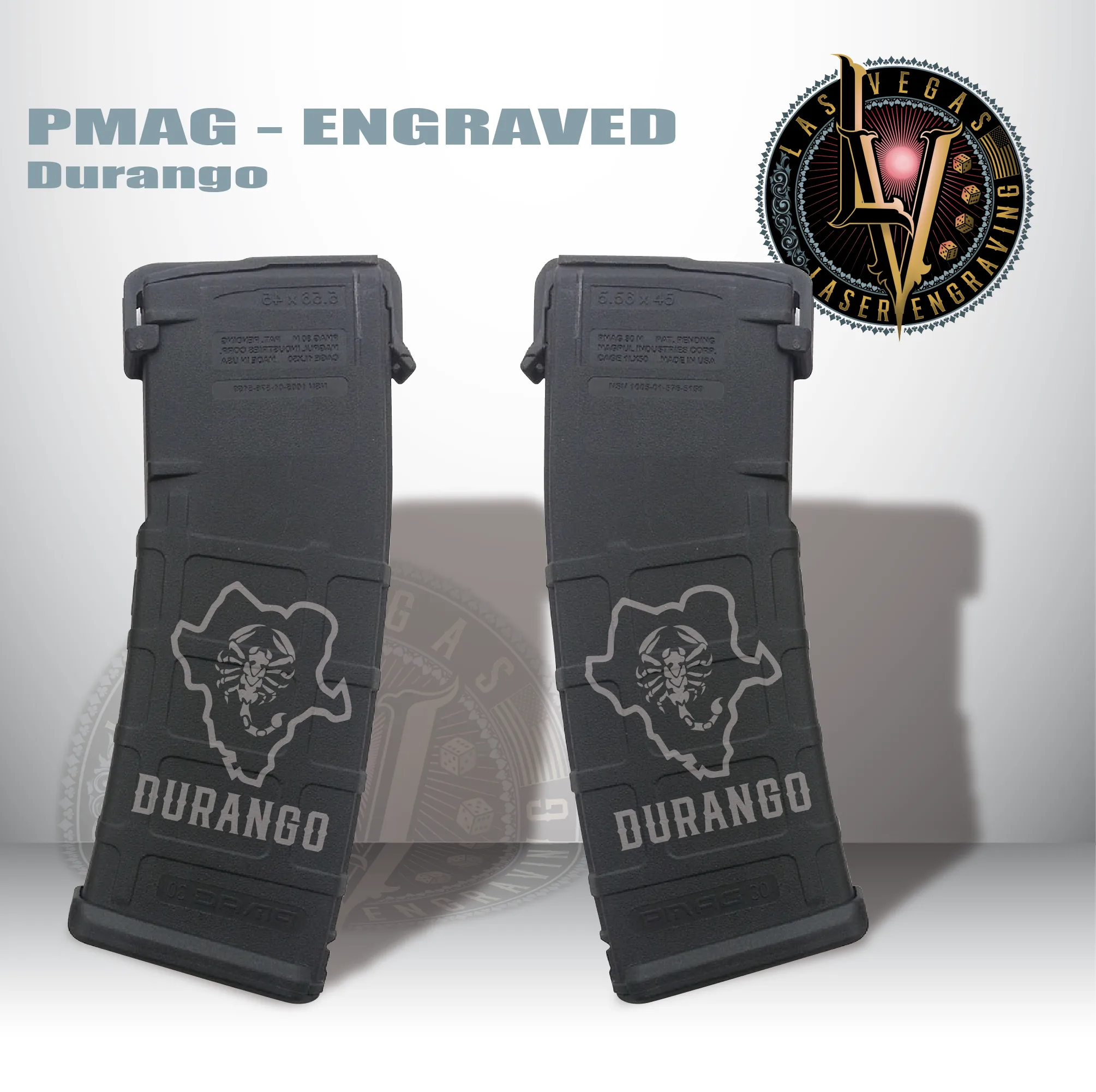 Engraved Pmag