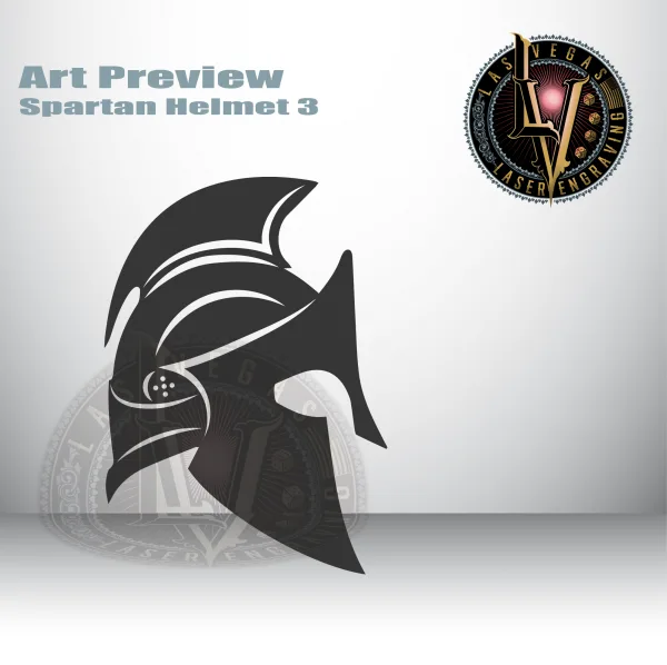 Custom Engraved PMAG Magazine – Spartan Helmet (Style 3) 2 Engraved Pmag