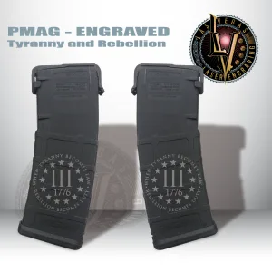 Engraved Pmag