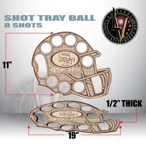 Shot Tray Specs