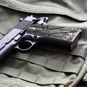 Custom Engraved 1911 Grips