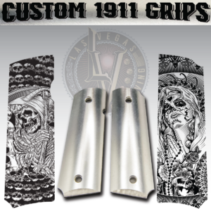 Custom Engraved 1911 Grips