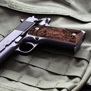 Custom Engraved 1911 Grips