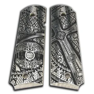 Custom Engraved 1911 Grips
