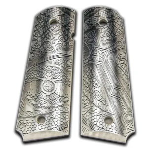 Custom Engraved 1911 Grips