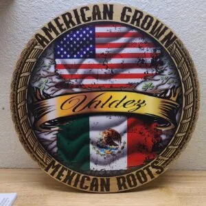 Custom engraved wood sign by Las Vegas Laser Engraving