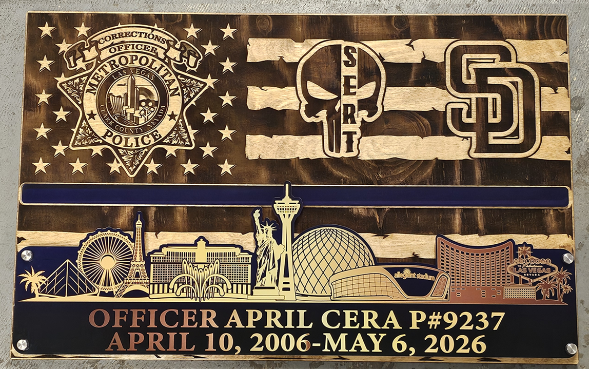 LV Laser Engraving | Retirement Plaques For Police, Fire and Military: What They Cost and How We Build Them Cover Image